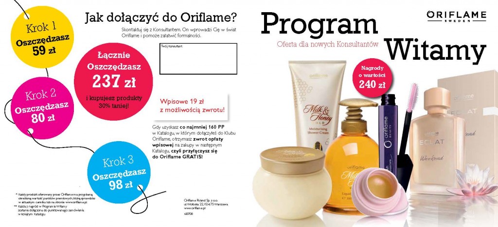 Katalog Oriflame 10 program witamy 1