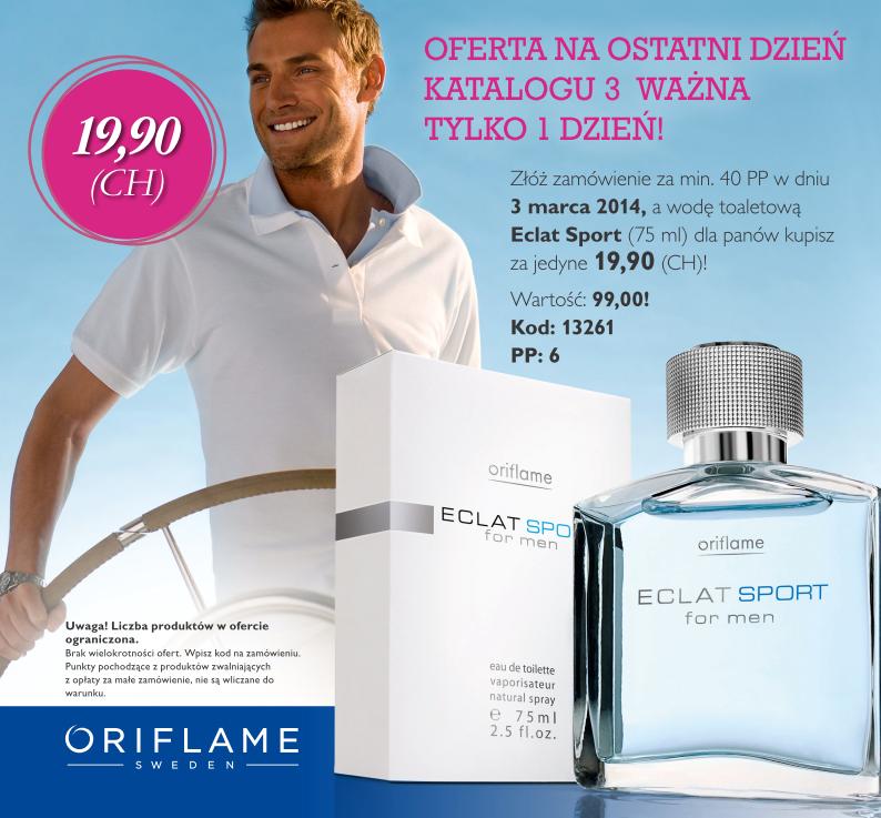 Katalog Oriflame 3 2014 oferta na jeden dzień
