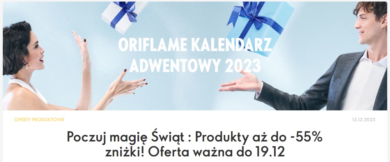 konsultantka Oriflame