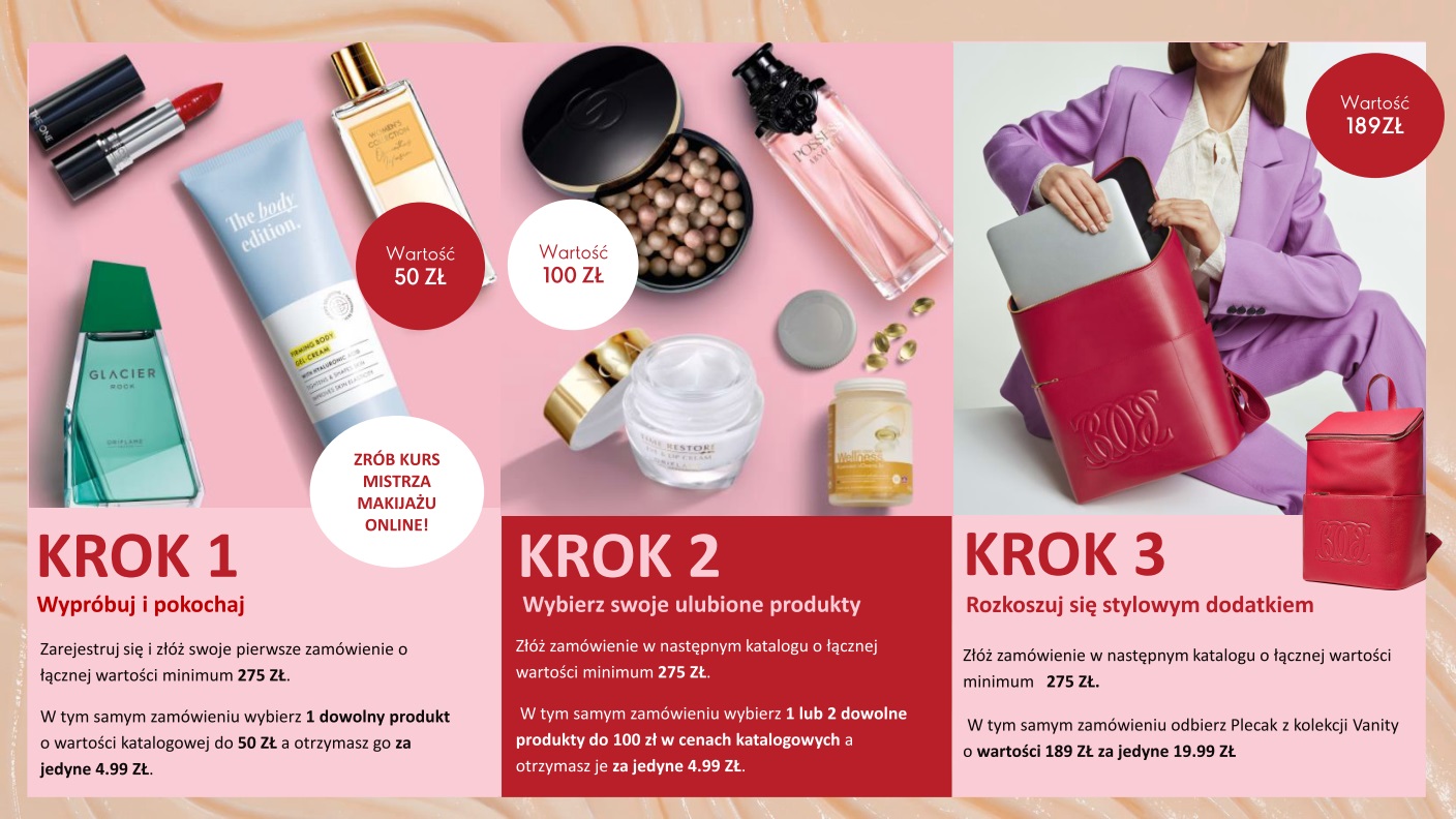 Konsultantka Oriflame