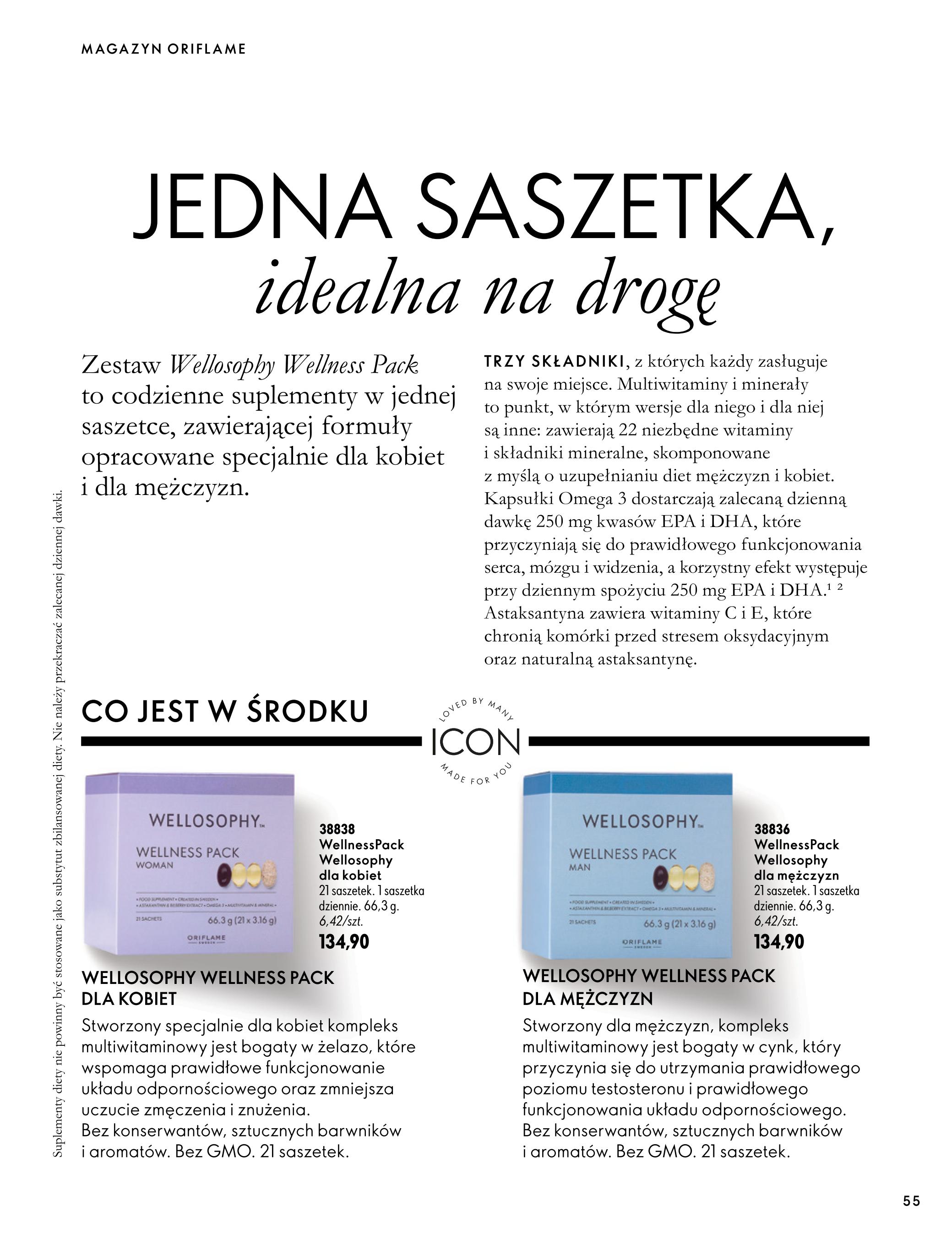 Wellness ORIFLAME Rejestracja ORIFLAME Katalog 14